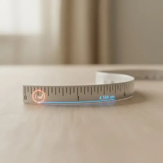 1 cal ile to cm