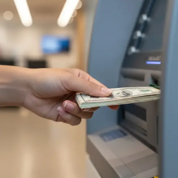 jak wybrać pieniądze z bankomatu